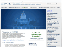 Tablet Screenshot of copafs.org